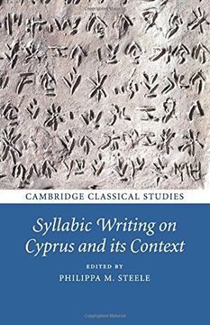 portada Syllabic Writing on Cyprus and its Context (Cambridge Classical Studies) (en Inglés)
