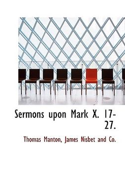 portada sermons upon mark x. 17-27.