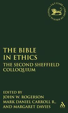 portada the bible in ethics