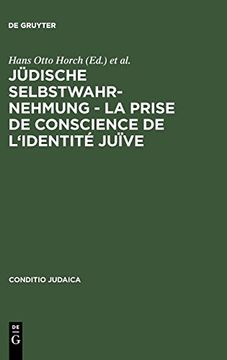portada Jüdische Selbstwahrnehmung - la Prise de Conscience de L'identité Juïve 