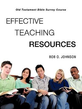 portada effective teaching resources, old testament bible survey course (en Inglés)