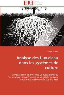 portada Analyse Des Flux D'Eau Dans Les Systemes de Culture