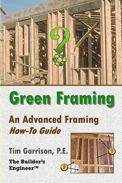 portada green framing (en Inglés)