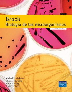 portada Brock Biologia de los Microorganismos, 12 Edition 