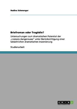 portada Briefroman oder Tragödie? (German Edition)