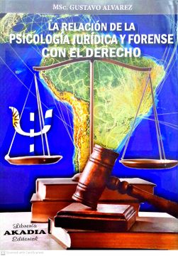 portada La Relacion de la Psicología Jurídica y Forense con el Derecho
