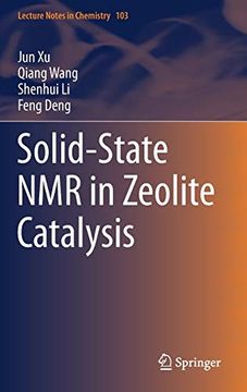 portada Solid-State nmr in Zeolite Catalysis (en Inglés)