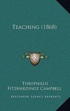 portada teaching (1868) (en Inglés)