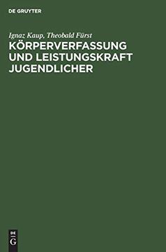 portada Körperverfassung und Leistungskraft Jugendlicher (in German)