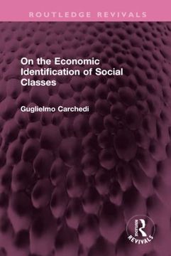 portada On the Economic Identification of Social Classes (Routledge Revivals) 