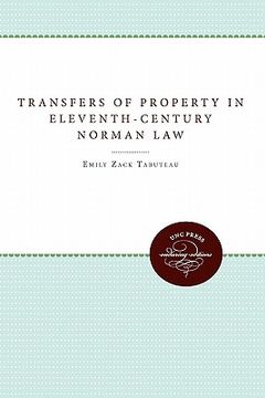 portada transfers of property in eleventh-century norman law