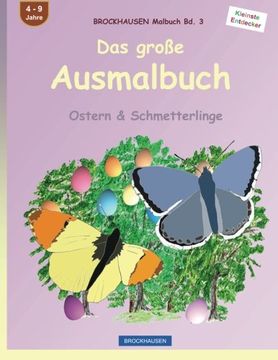 portada BROCKHAUSEN Malbuch Bd. 3 - Das große Ausmalbuch: Ostern & Schmetterlinge: Volume 3