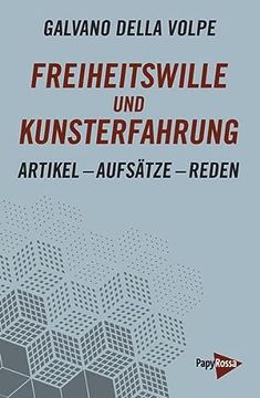 portada Freiheitswille und Kunsterfahrung (en Alemán)