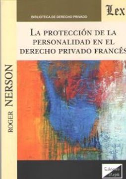 portada Proteccion de la Personalidad en el Derecho Privado Frances, la