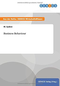 portada Business Behaviour (German Edition) (en Alemán)