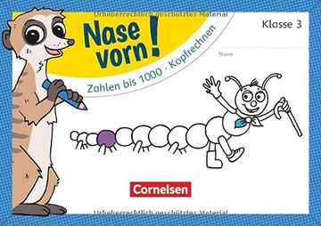 portada Nase Vorn! - Mathematik 3. Schuljahr - Zahlen bis 1000/Kopfrechnen (in German)