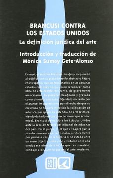 portada Brancusi Contra los Estados Unidos (1928) (in Spanish)