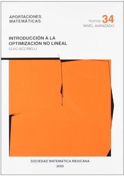 portada Introduccion a la Optimizacion no Lineal(9786070204241) (in Spanish)