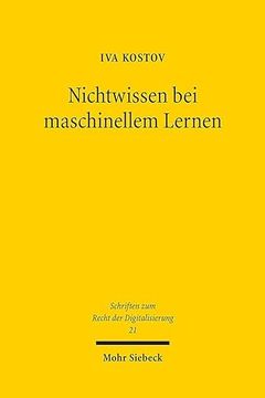 portada Nichtwissen Bei Maschinellem Lernen (en Alemán)