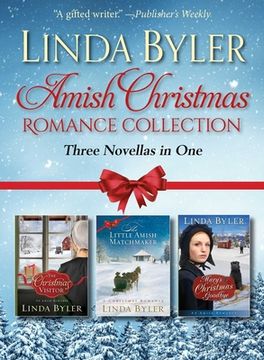 portada Amish Christmas Romance Collection: Three Novellas in One (en Inglés)