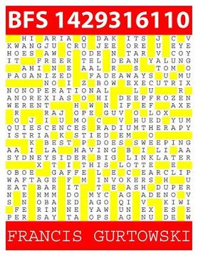 portada Bfs 1429316110: A BFS Puzzle (en Inglés)