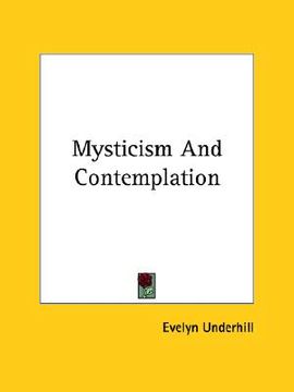 portada mysticism and contemplation (en Inglés)