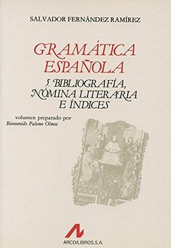portada Bibliografía, Nómina Literaria e Índices (in Spanish)