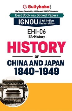 portada EHI-06 History of China and Japan: 1840-1949 (in English)
