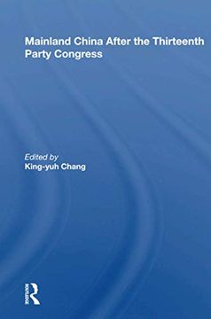 portada Mainland China After the Thirteenth Party Congress (in English)