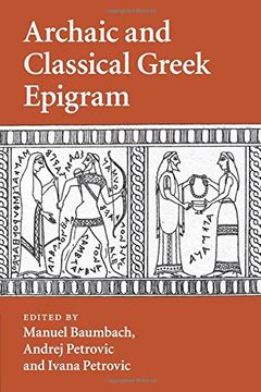 portada Archaic and Classical Greek Epigram (en Inglés)