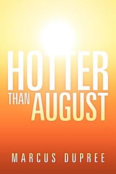 portada hotter than august (en Inglés)