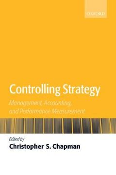portada controlling strategy: management, accounting, and performance measurement (en Inglés)