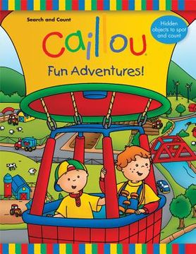 portada caillou, search and count: fun adventures! (in English)