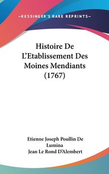 portada Histoire De L'Etablissement Des Moines Mendiants (1767) (in French)