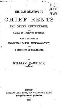 portada The Law Relating to Chief Rents and Other Rentcharges (in English)