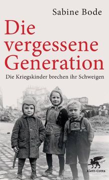 portada Die vergessene Generation (en Alemán)