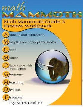 portada Math Mammoth Grade 3 Review Workbook (in English)