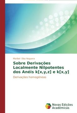 portada Sobre Derivacoes Localmente Nilpotentes DOS Aneis K[x, Y, Z] E K[x, Y]