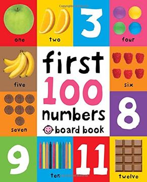 portada First 100 Numbers: First 100 Board Book (en Inglés)