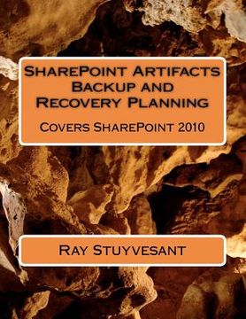 portada sharepoint artifacts backup and recovery planning (en Inglés)