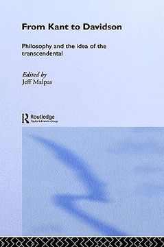 portada from kant to davidson: philosophy and the idea of the transcendental (in English)