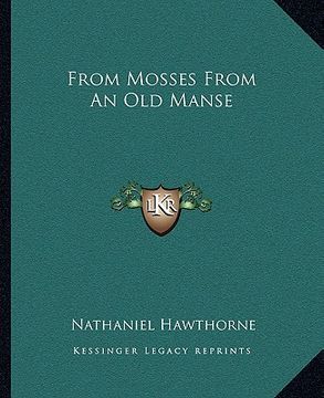 portada from mosses from an old manse (en Inglés)