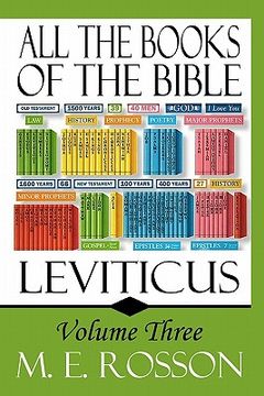 portada all the books of the bible: volume three-leviticus (en Inglés)