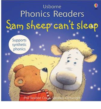 portada sam sheep can´t sleep (phonics readers)