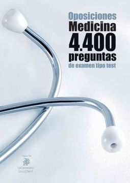 portada Oposiciones Medicina. 4400 Preguntas de Examen Tipo Test