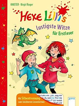 portada Hexe Lillis Lustigste Witze für Erstleser: Mit Silbentrennung zum Leichteren Lesenlernen (en Alemán)
