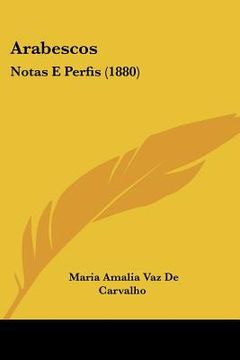 portada arabescos: notas e perfis (1880) (en Inglés)