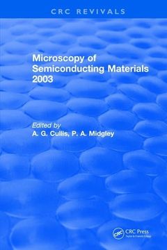 portada Microscopy of Semiconducting Materials 2003 (en Inglés)