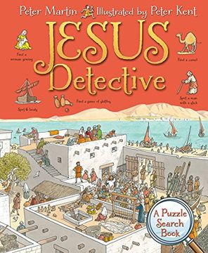 portada Jesus Detective: A Puzzle Search Book (The Blitz Detective) 