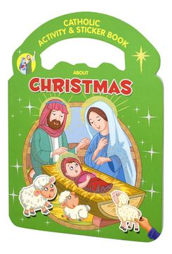portada Catholic Activity & Sticker Book about Christmas (en Inglés)